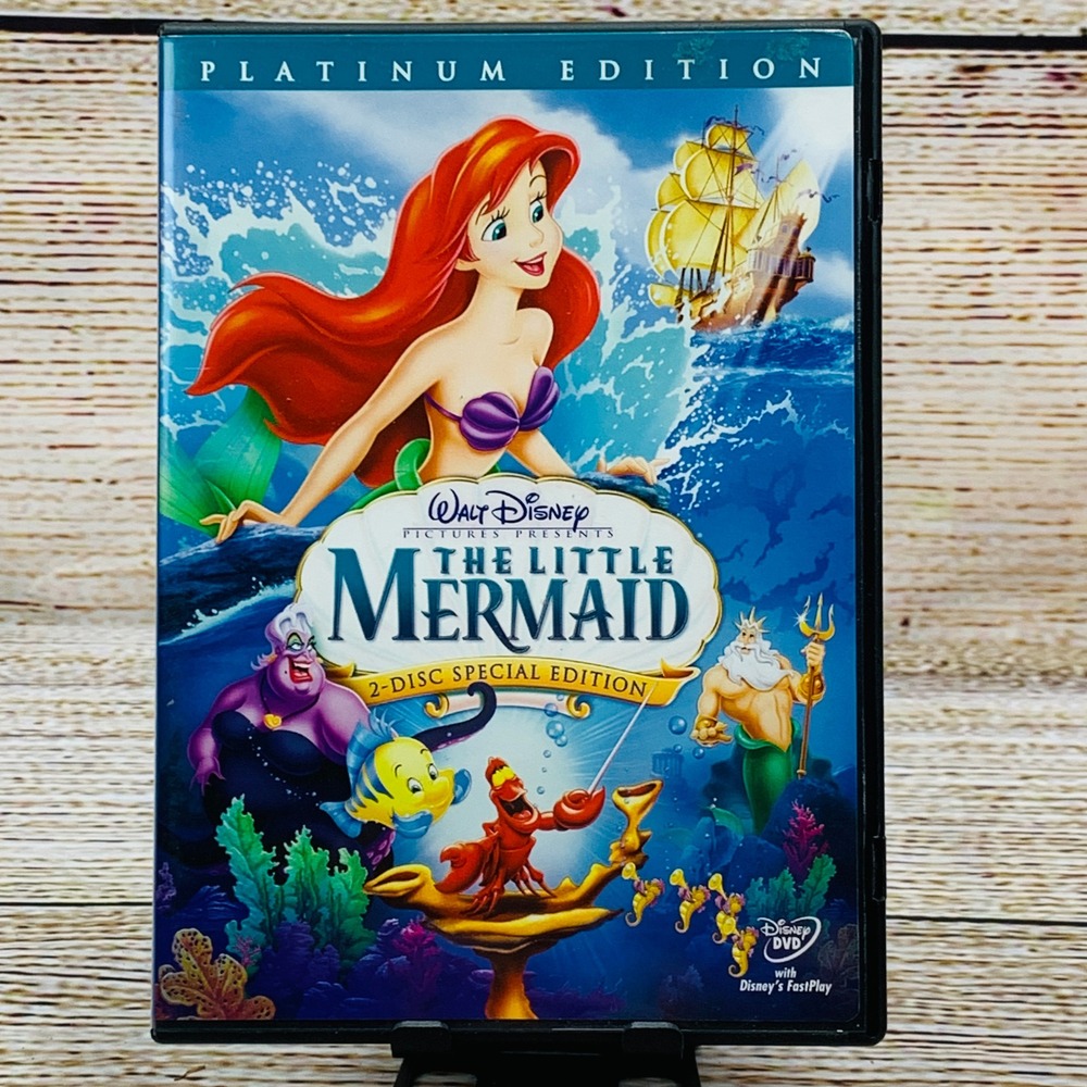 The Little Mermaid‎ - Walt Disney [1989 DVD] Platinum Edition 2-Disc Special